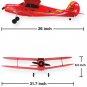 3 CHANNEL REMOTE CONTROL BIPLANE 2 AIRPLANE READY TO FLY