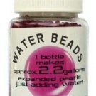 Water Beads Big Pearl Shape 50gm Pottle Pink
