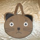 Brown cat bag