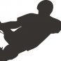 Skateboarder Decal Wall Mural Sticker Skate Skateboarding X Games Teen Boy Room