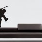 Rockstar Playing Guitar Sticker Wall Decal Teen Boy Kid Room Music Guitar Hero