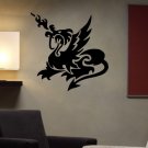 Tribal Dragon Decal Sticker Wall kids children bedroom boy girl teen