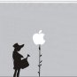 Girl Watering Apple Tree Decal Macbook Mack Computer Laptop Sticker