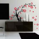 BIG Cherry Tree Decal Wall Sticker Art Sakura Flowers Asian Tattoo Graphic Home Decor