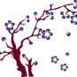 BIG Cherry Tree Decal Wall Sticker Art Sakura Flowers Asian Tattoo Graphic Home Decor