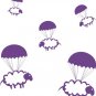 Parachuting Sheep Decals Stickers Wall Art Graphic Baby Room Count Cute Animal Nursery