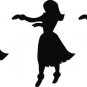 Hula Girls Dancing Decal Sticker Wall Vinyl Art Graphic Hawaii Luau Party Hawaiian