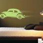 Volkswagen Bug Decal Sticker Car Retro Hippie Wall Art Graphic Race Room Kid Nursery Beetle