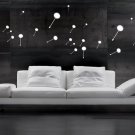 HUGE BLOWING DANDELION SEEDS VINYL DECAL STICKER GRAPHIC ART FLOWER