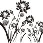 Spring Meadow Wall Decal Mural Sticker Flowers Flower