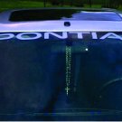 PONTIAC VINYL WINDSHIELD BANNER DECAL STICKER