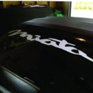 MIATA VINYL WINDSHIELD BANNER, DECAL, STICKER