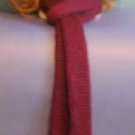 Hand Crafted Scarf Very Soft and Warm 100% Acrylic Maroon Length: 2 Foot Price:12.95