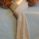 Hand Crafted Scarf, 100% Acrylic Blue, 2 Foot long, One Of A Kind. Price: 12.95