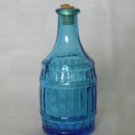 Blue Wheaton Root Bitters Barrel