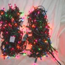 Two Strands of Multi Colored Christmas Lights 25ft each Price: 4.95