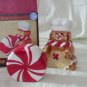 GINGERMINT SALT & PEPPER SET Size: 3 3/4" H x 3" W x 4" D Price: 4.95 Each