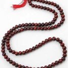 108 Red Sandalwood Japa Mala Rosewood