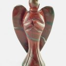 Hand Carved Red Jasper ANGEL