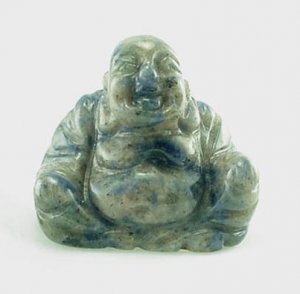 Hand Carved Lapis Buddha