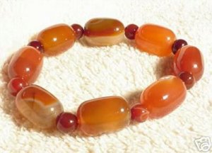 Genuine CARNELIAN Bracelet