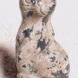 Hand Carved Spotted Jasper Cat