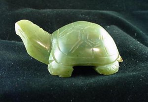 Hand Carved New Jade Turtle 358 carats