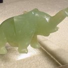 Hand Carved Serpentine Elephant 357 cts