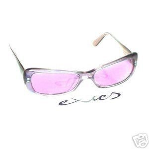 EXCES 'Lectric Purple Nylon Designer Sunglasses