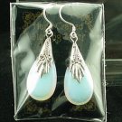 Opalite Sterling Silver Teardrop Earrings