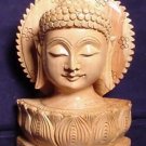 Hand Carved Buddha Bust