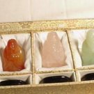 Hand Carved 5 Precious Stone Wise Men Set