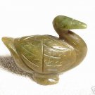 Hand Carved New Jade Duck
