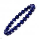 New Genuine Cobalt Blue Sapphire Faceted Bead Bracelet New Genuine Cobalt Blue Sapphire Faceted Bead Bracelet