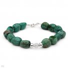 New Genuine Turquoise Sterling Silver Bracelet