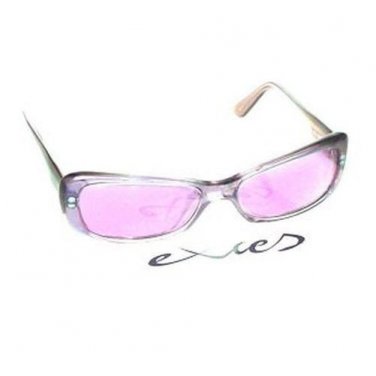 EXCES 'Lectric Purple Nylon Designer Sunglasses  Italy