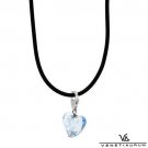 New VENETIAURUM Made in Italy Heart Necklace 925 Two tone Murano Glass New VENETIAURUM Made in Italy Heart Necklace 925 Two tone Murano Glass