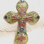 New Plique A'Jour Cloisonne Cross