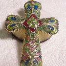 New Plique A'Jour Cloisonne Cross  Style 1