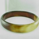 New Brown Solid AGATE Bangle Bracelet
