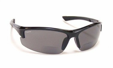 New Coyote BP-7 Polarized BIFOCAL Reader Sunglasses 2.00 Black