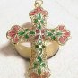 New Plique A'Jour Cloisonne Cross  Style 2