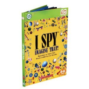 I SPY Imagine That! Leapfrog Tag Reader Activity Story Learning Book 4-6 Years Free Shipping