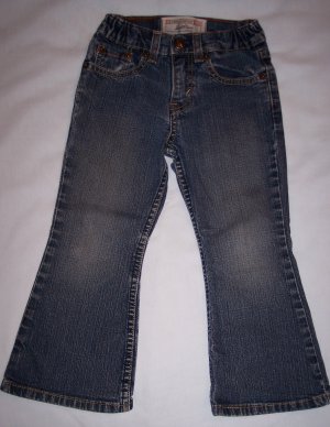 Girls Levi's Size 4 Stretch Boot Cut Denim Jeans