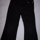 Girls Black Boot Cut Cotton Pants by Sprockets Size 4T