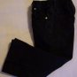 Girls Black Boot Cut Cotton Pants by Sprockets Size 4T