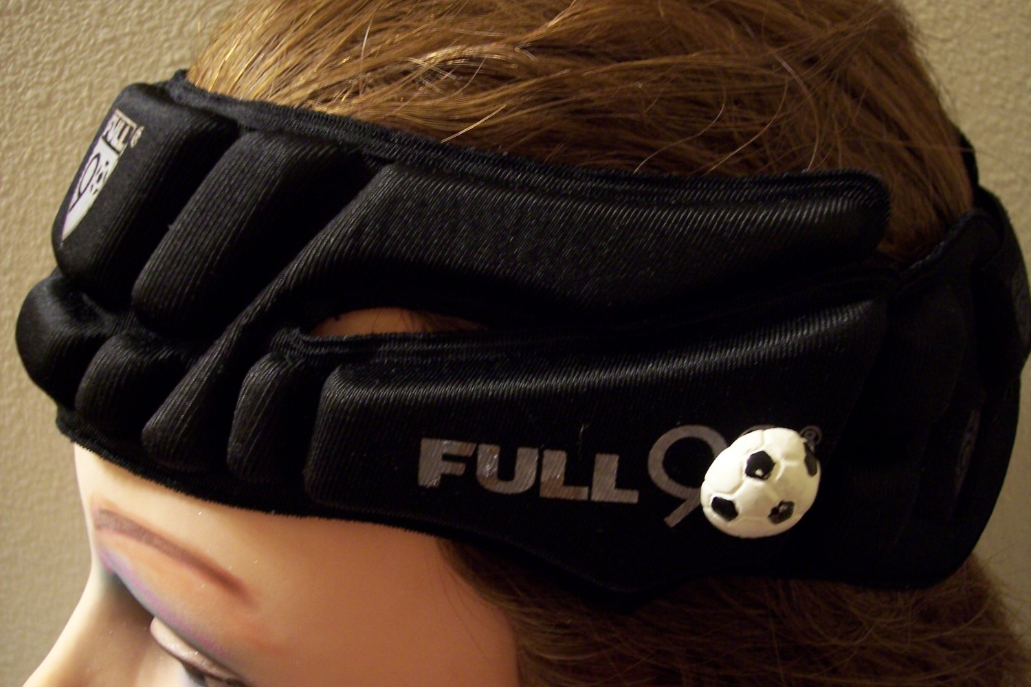 Full 90 Premier Protective Headgear Head Guard Gear for Soccer Players