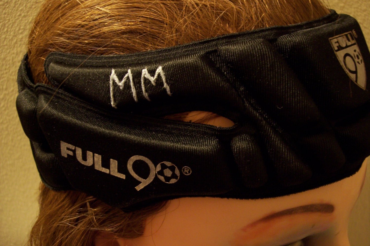 Full 90 Premier Protective Headgear Head Guard Gear for Soccer Players