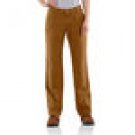 Womens Carhartt Double Knee Front Sandstone Work Carpenter Pants Dungaree Jeans WB136 BRN 14x28 Womens Carhartt Double Knee Front Sandstone Work Carpenter Pants Dungaree Jeans WB136 BRN 14x28