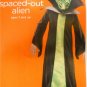Spaced Out Alien Halloween Costume Child Boys Girls Size Small 4-6
